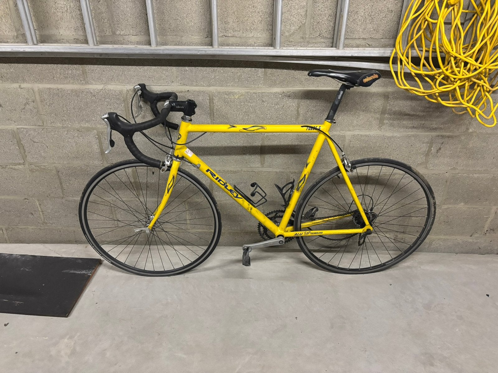Koersfiets ridley, Enlèvement