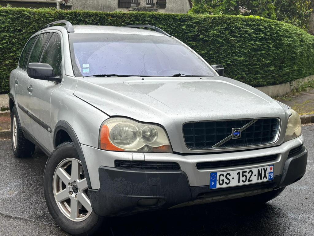Volvo XC90 2.4 TDi 163pk 7-persoons autobox, Zwart, Leder, Diesel, 5 deurs