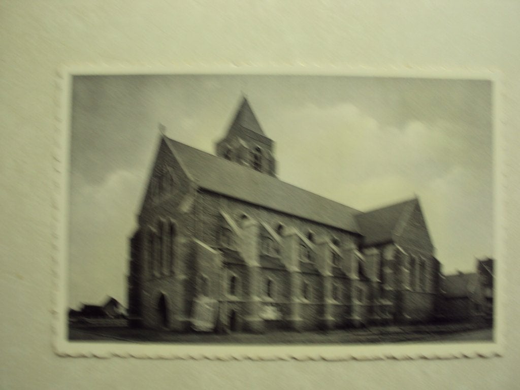 57430 - WAREGEM - KERK GAVERKE - ZIE 2 FOTO'S, Verzamelen, Verzenden