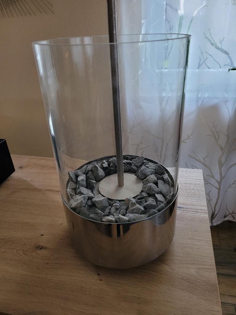 cheminée de table ronde au bio-éthanol, Enlèvement ou Envoi, Neuf, Cheminée sur pied, Autres types