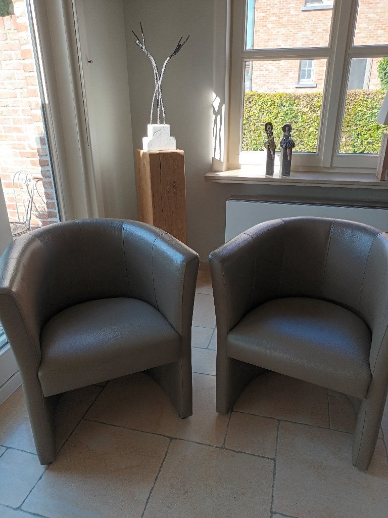 2 sièges baquets couleur : brun argile, Enlèvement, Comme neuf