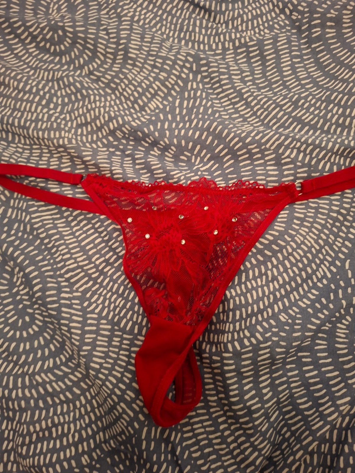 rode string, Kleding | Dames, Ondergoed en Lingerie, Ophalen of Verzenden, String