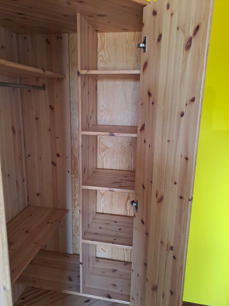 Armoire d'angle, Avec tablette(s), Comme neuf, 100 à 150 cm, 75 cm ou plus