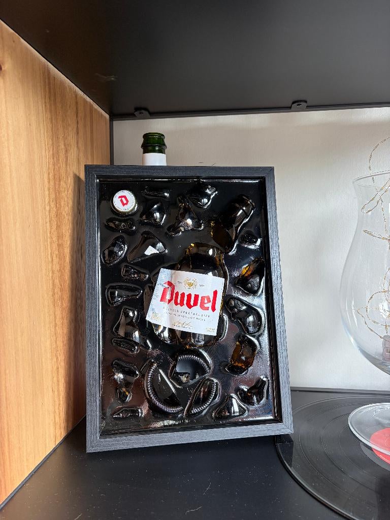 Duvel Epoxy fotokader, Verzamelen, Biermerken, Ophalen of Verzenden, Nieuw, Overige typen, Duvel