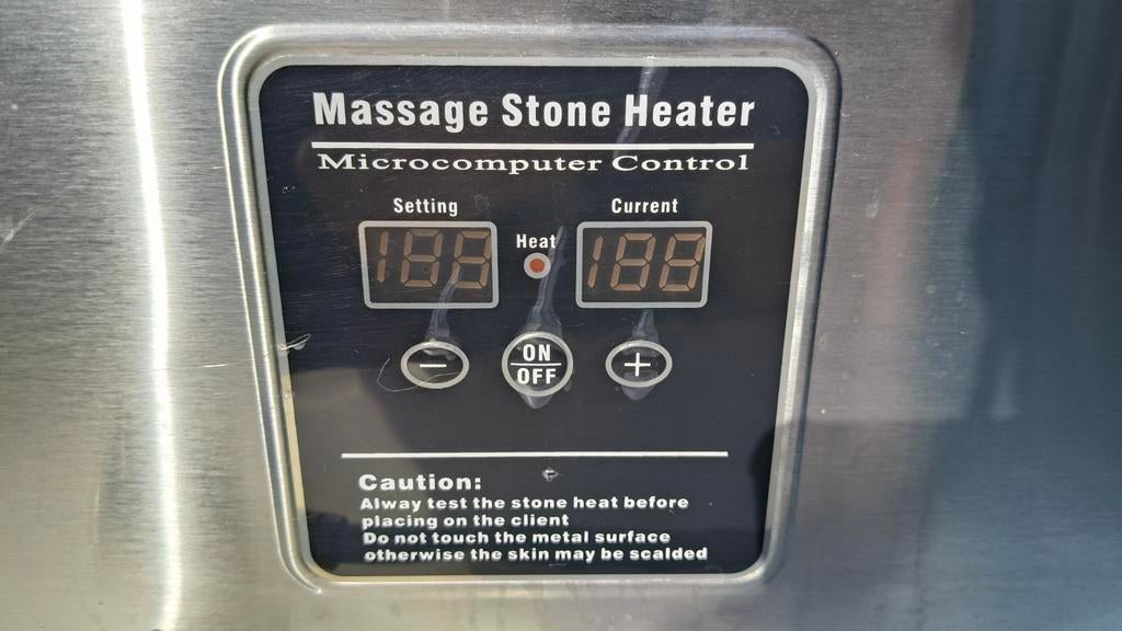 Hot Stone massage set, Ophalen