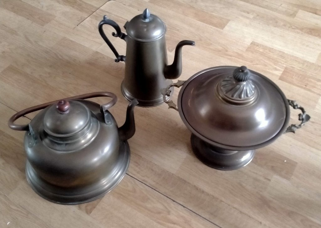 koperen potten, Collections, Collections Autre, Enlèvement ou Envoi, Utilisé