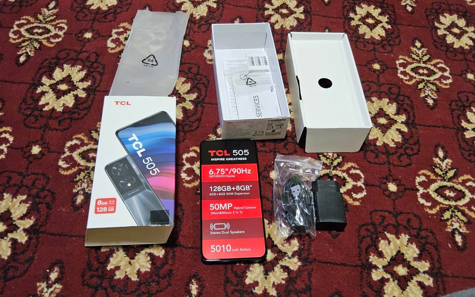 Nouveau smartphone TCL 505 avec accessoires et certificat de, Informatique & Logiciels, Cartes mères, Enlèvement ou Envoi