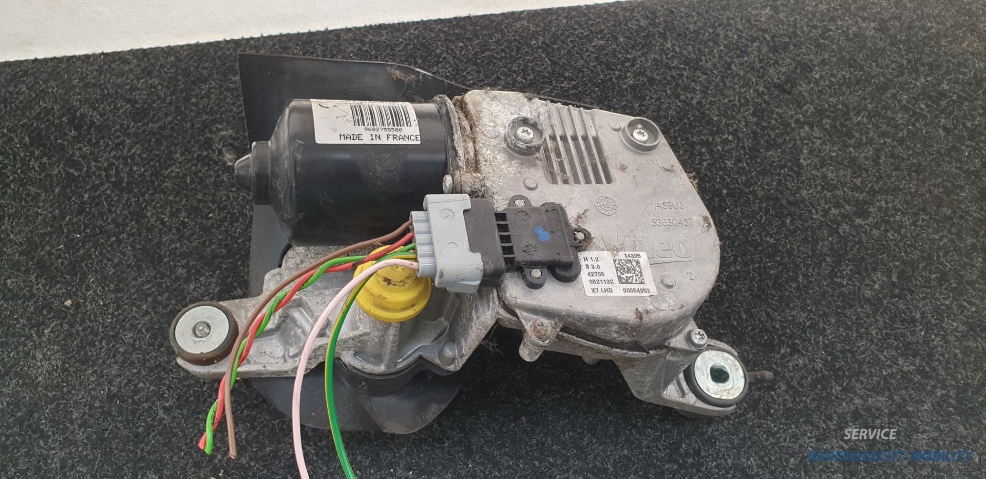 Moteur d'essuie-glace c t conducteur pour Citro n C5 III, r, Citroën, Stellantis N.V., Utilisé, Taurusavenue 1
2132 LS  Hoofddorp, NL