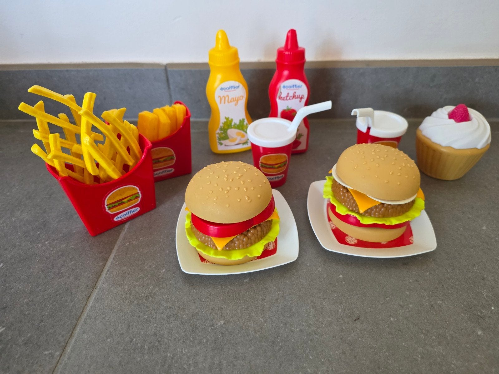 fastfood speelset, Enlèvement