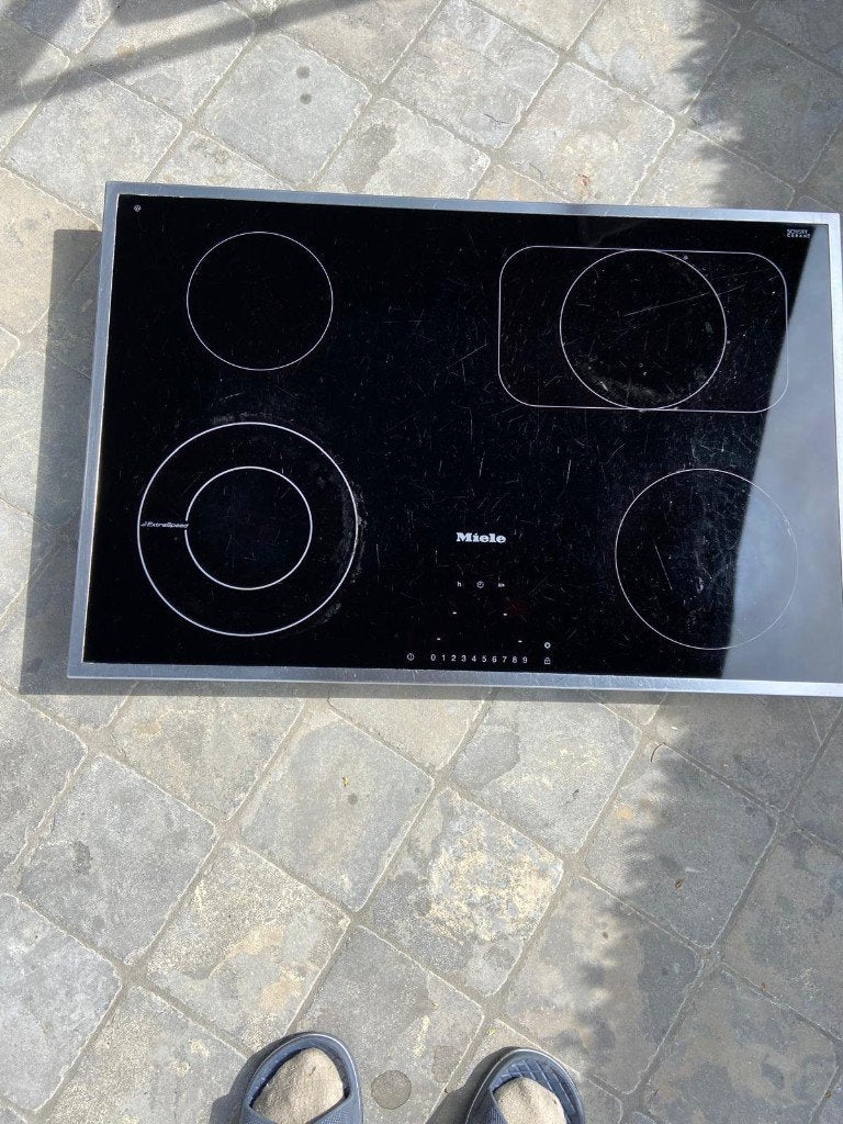 Kookplaat miele, Electroménager, Tables de cuisson, 4 zones de cuisson, Enlèvement, Utilisé, Encastré