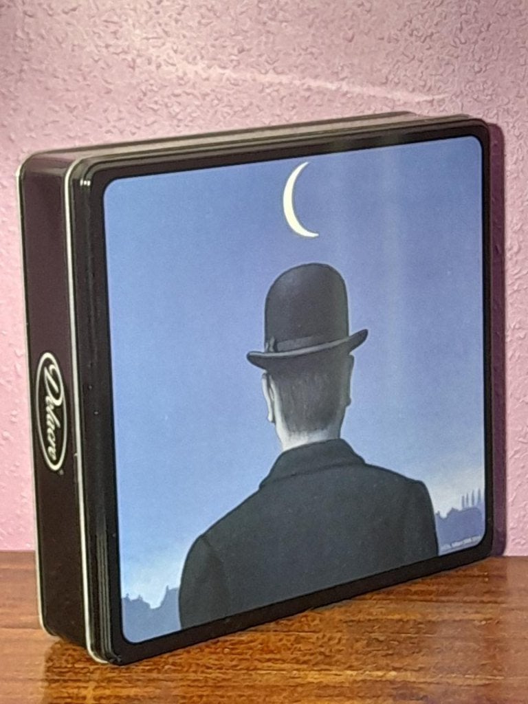 Boîte Métal Magritte - Lune, Collections, Boîte en métal, Enlèvement, Comme neuf