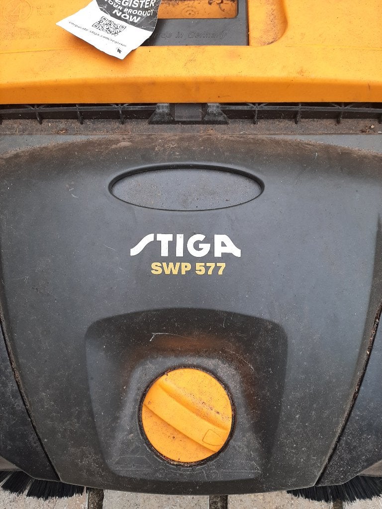 Veegmachine Stiga SWP577, Jardin & Terrasse, Balayeurs, Comme neuf, Enlèvement