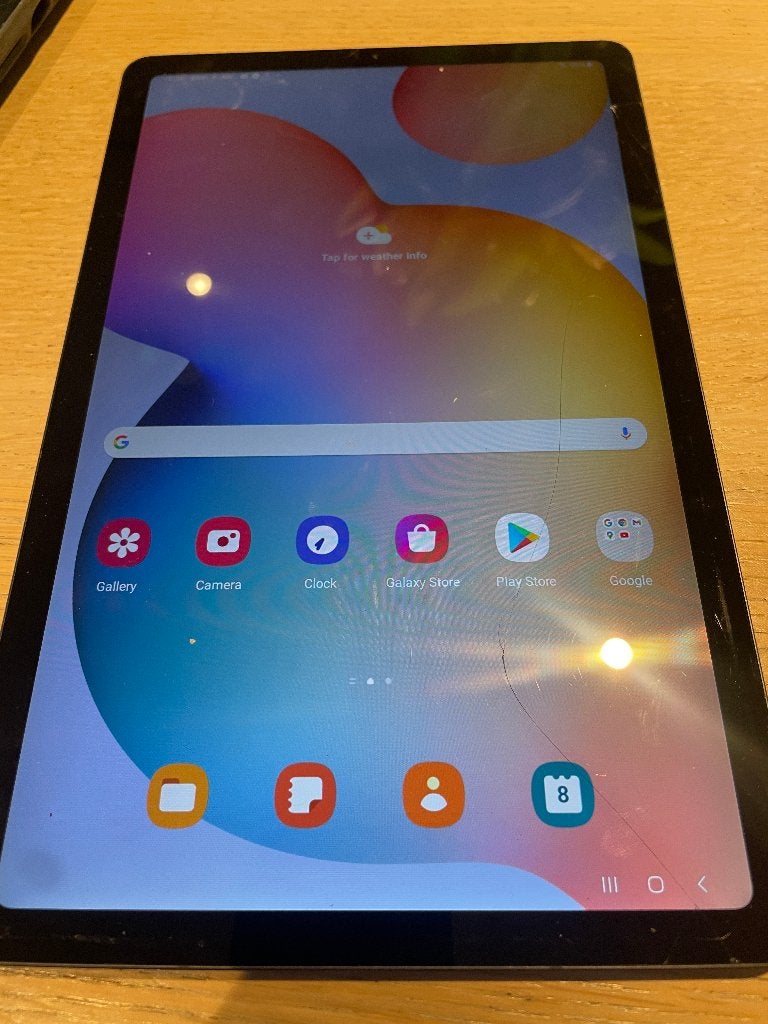 Samsung tablet S6 Lite, Computers en Software, 10 inch, Gebruikt, Ophalen of Verzenden, Samsung