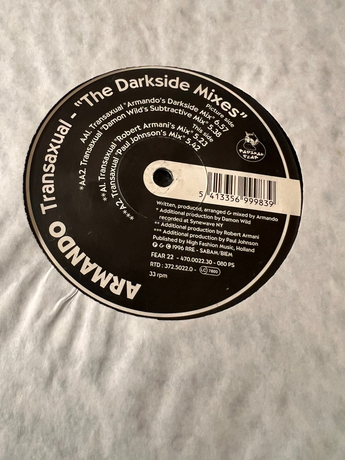 Armando - transaxual, CD & DVD, Vinyles | Dance & House, Enlèvement ou Envoi