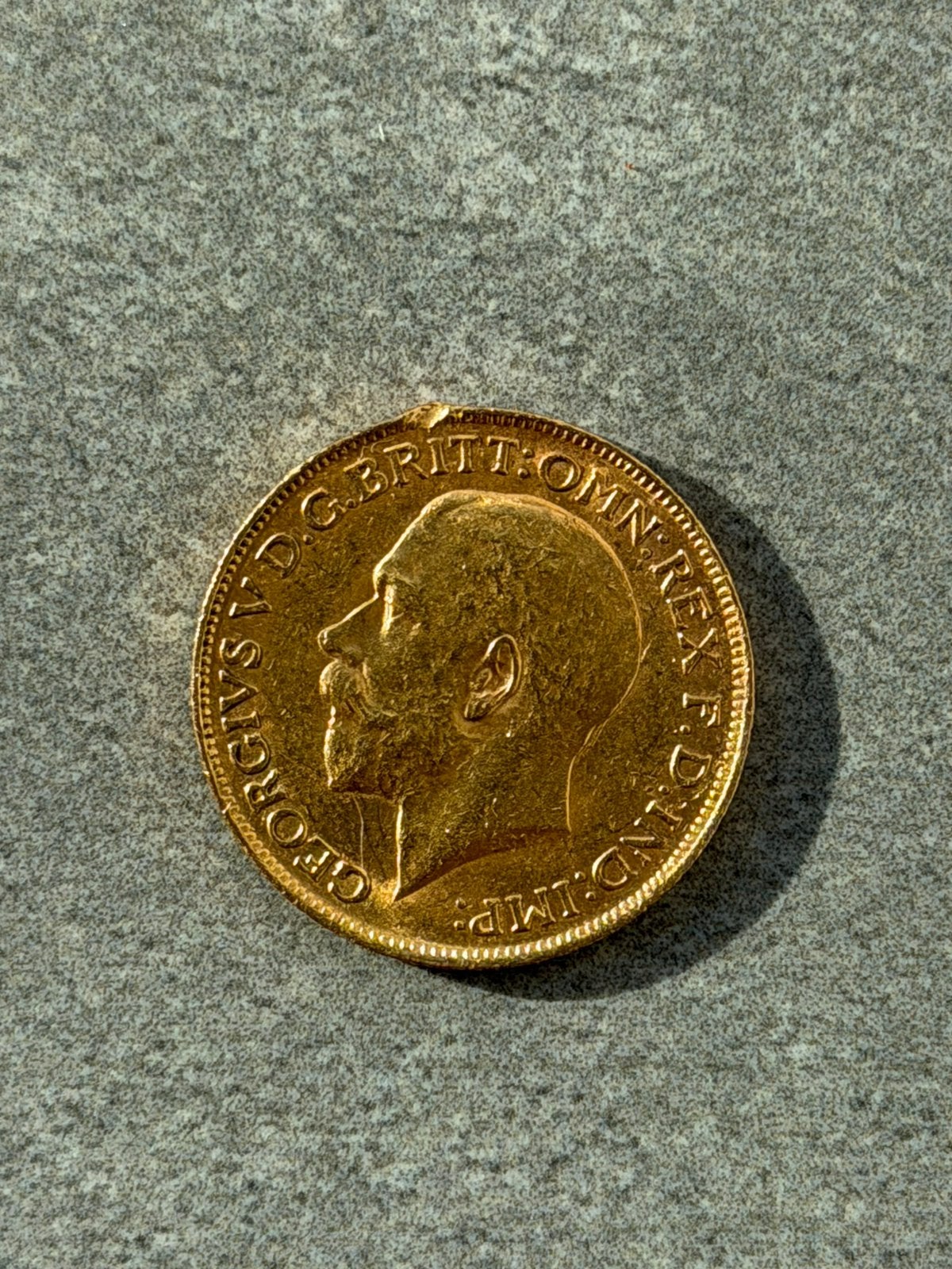 Gouden sovereign en 20 francs, Ophalen, Goud, Losse munt, Goud