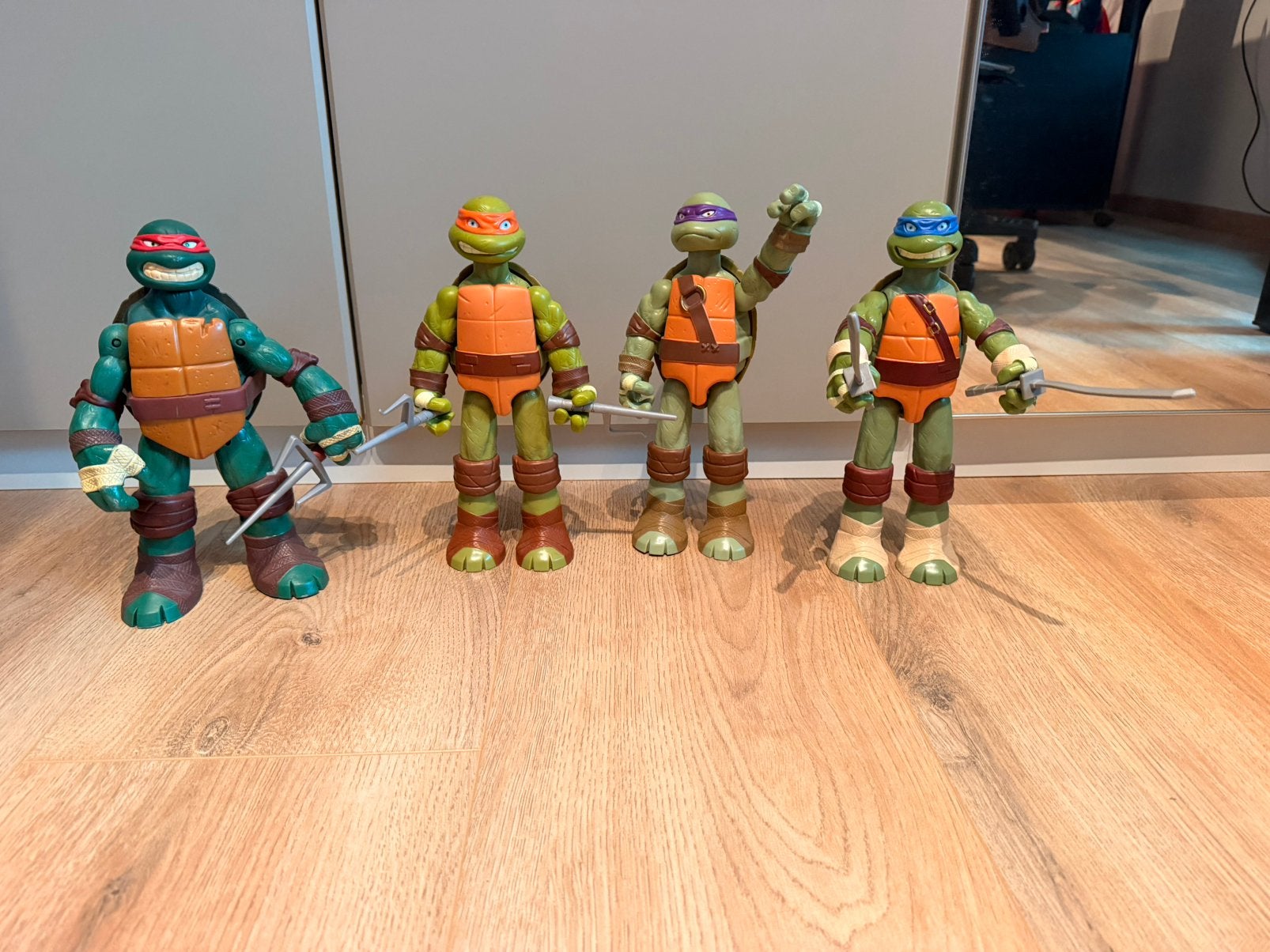 Collectors item Ninja turtles 20cm groot, Ophalen, Gebruikt