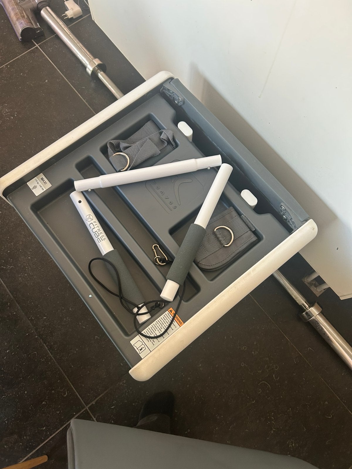 Fitness set, Sport en Fitness, Ophalen, Zo goed als nieuw, Benen, Overige typen