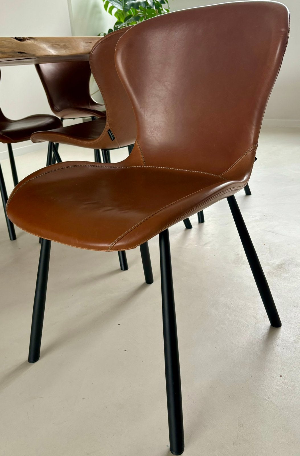 Eettafel met 6 stoelen, Huis en Inrichting, Ophalen, 100 tot 150 cm, Rustiek, 200 cm of meer