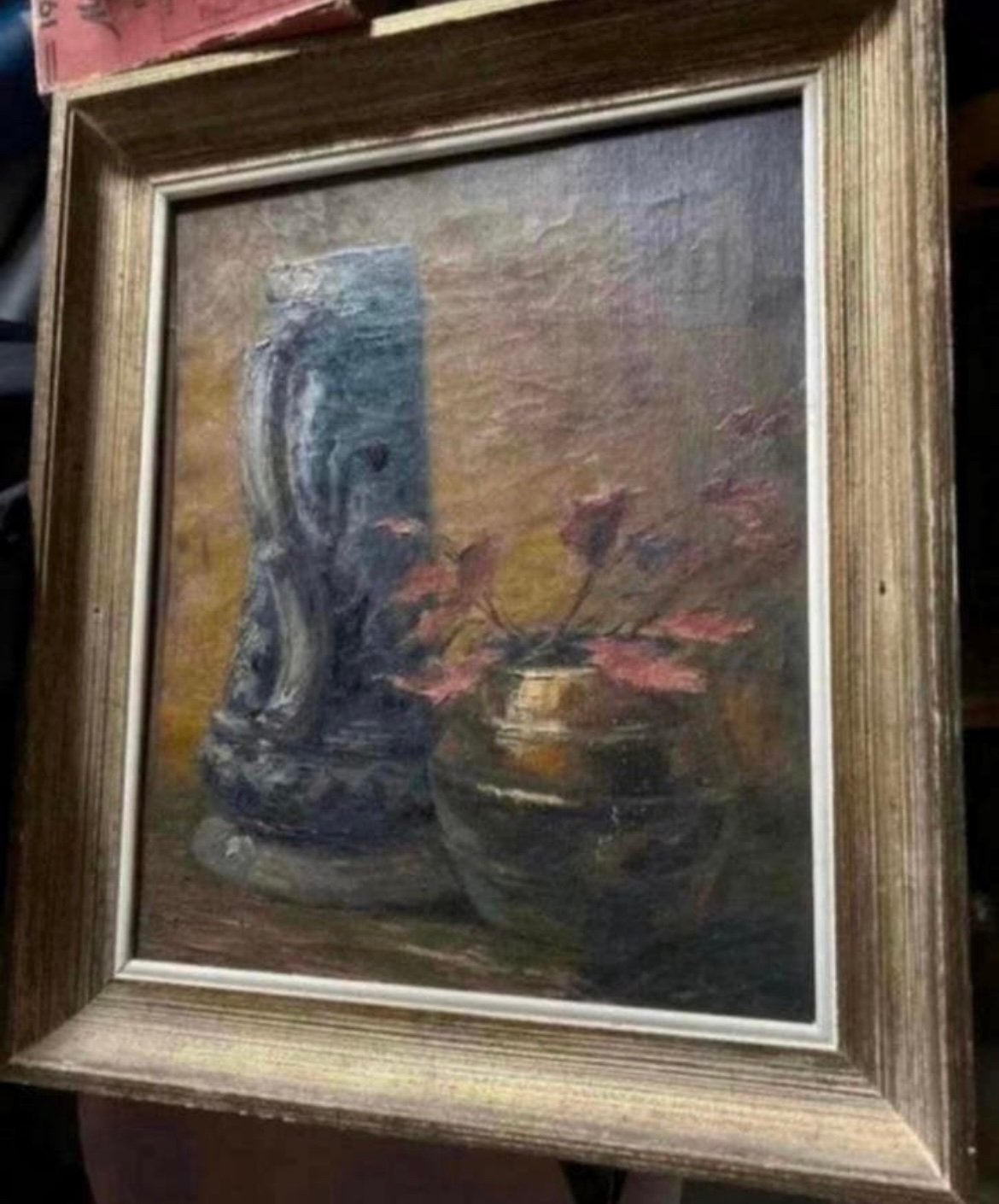 Ancienne peinture, Enlèvement