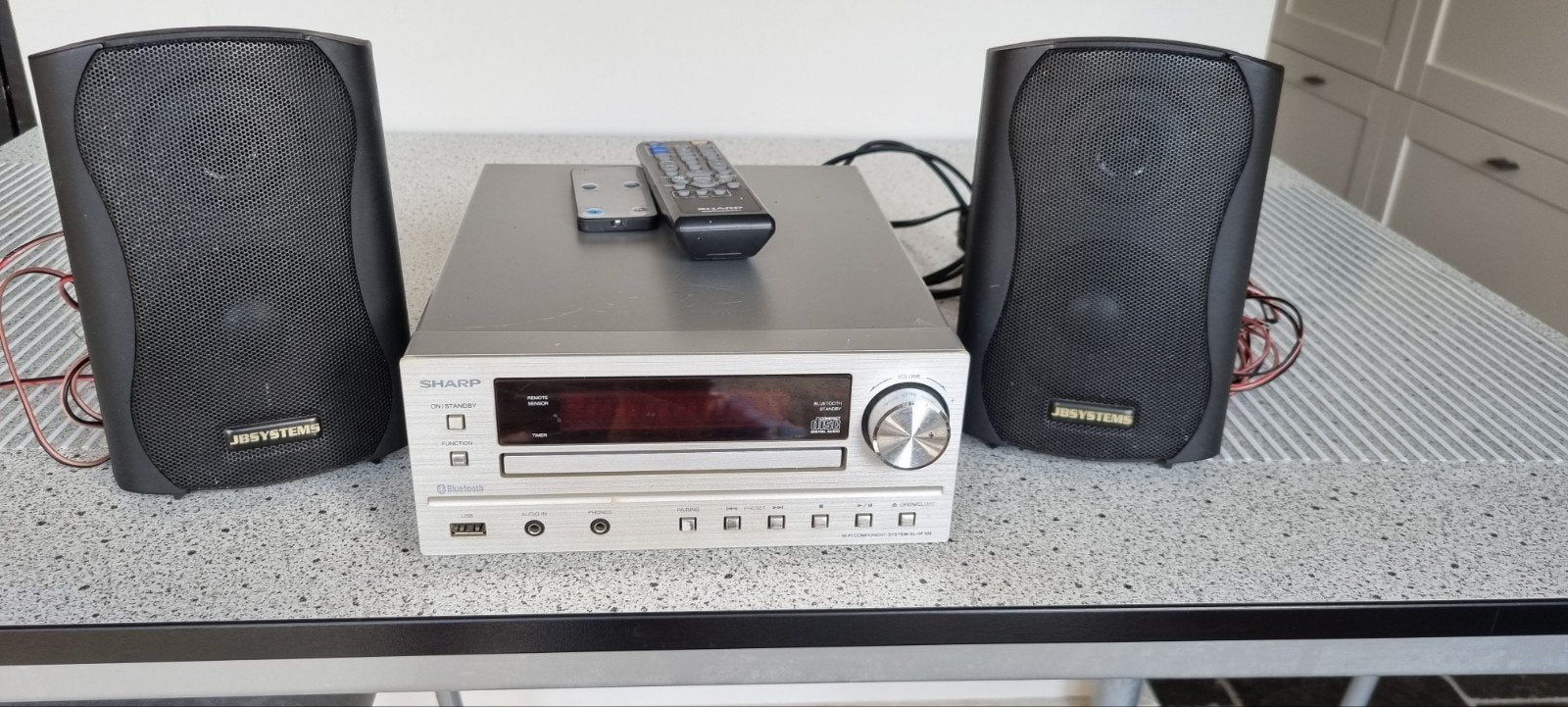 SHARP compacte  hifi keten met boxen, Audio, Tv en Foto, Ophalen, Sharp