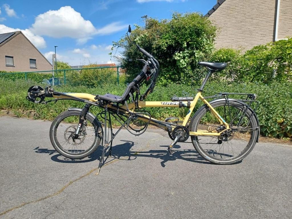 Hase Pino ligfiets tandem, Fietsen en Brommers, Ophalen