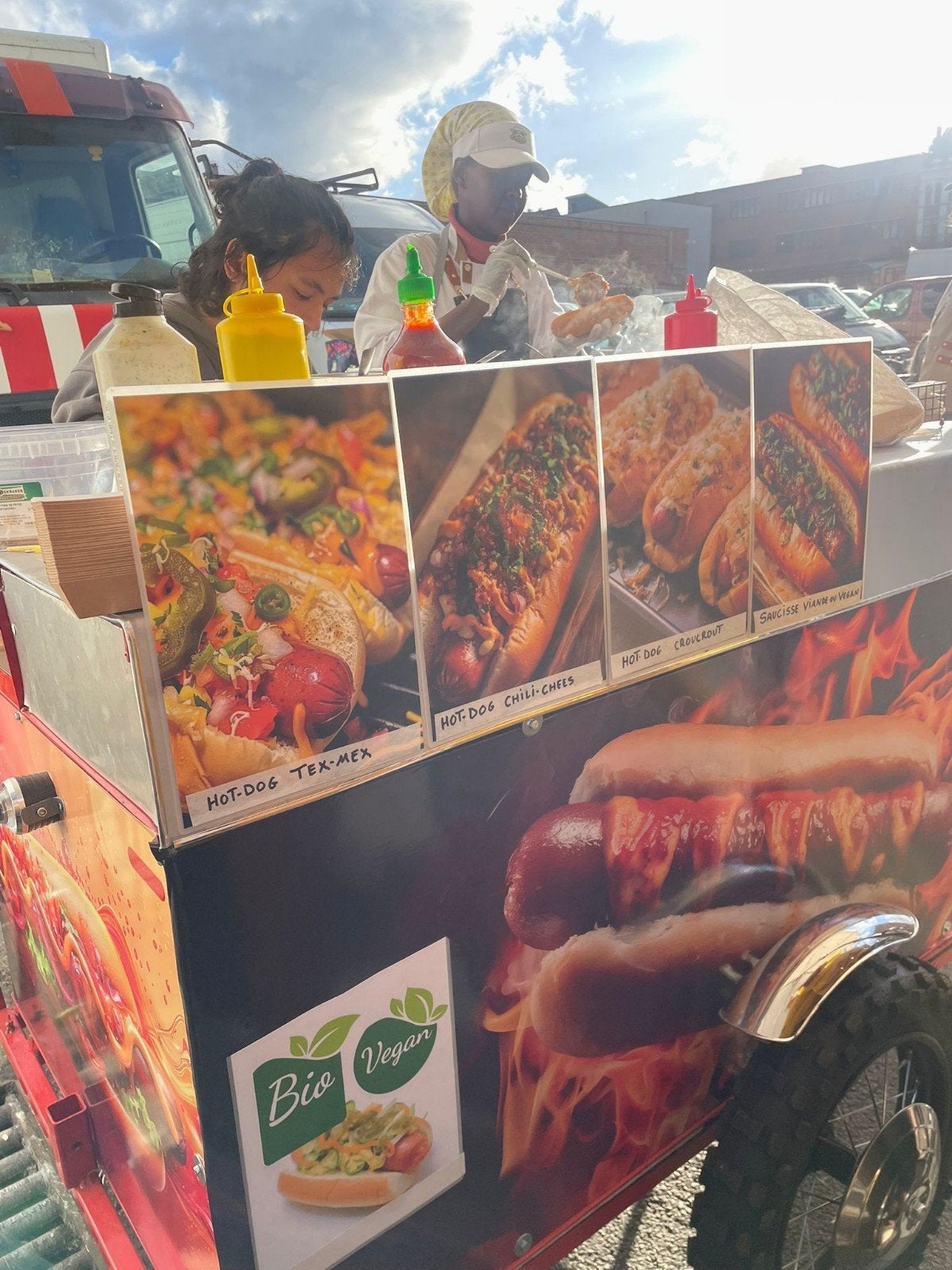 food truck alimentaire hot-dog bike, Articles professionnels, Enlèvement