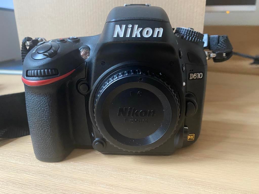 Nikon D610, Audio, Tv en Foto, Ophalen, Spiegelreflex, Nikon