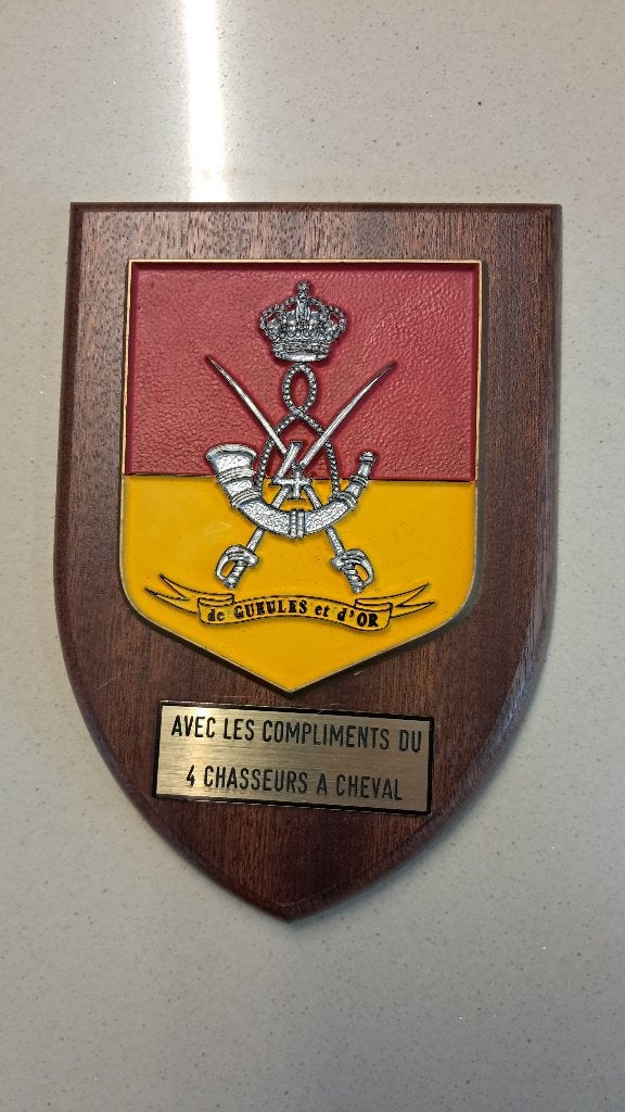 BELGIQUE - ABL - CRESTS REGIMENTAIRES, Collections, Enlèvement ou Envoi, Armée de terre, Emblème ou Badge