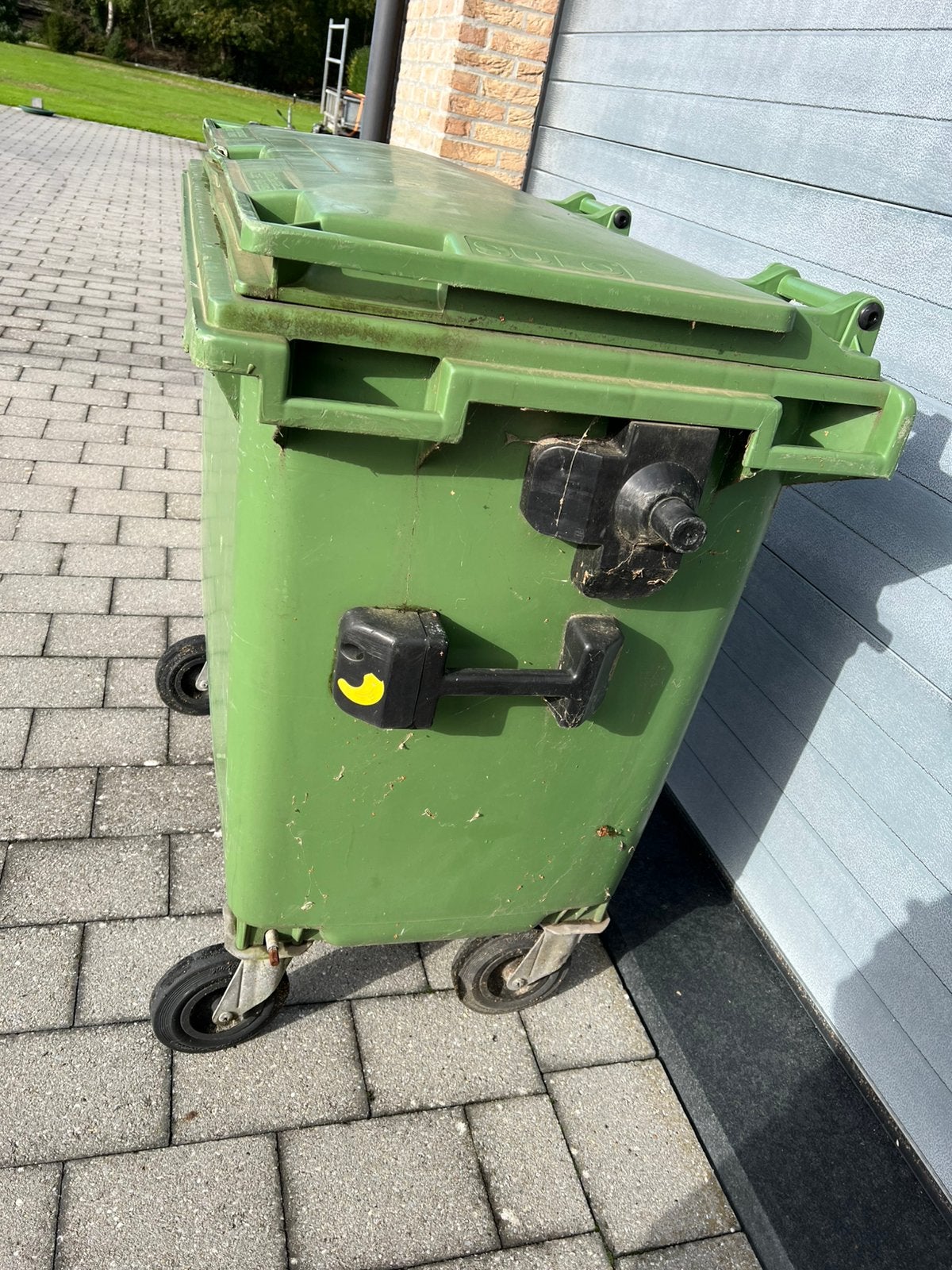 Rolcontainer 660 l, Ophalen