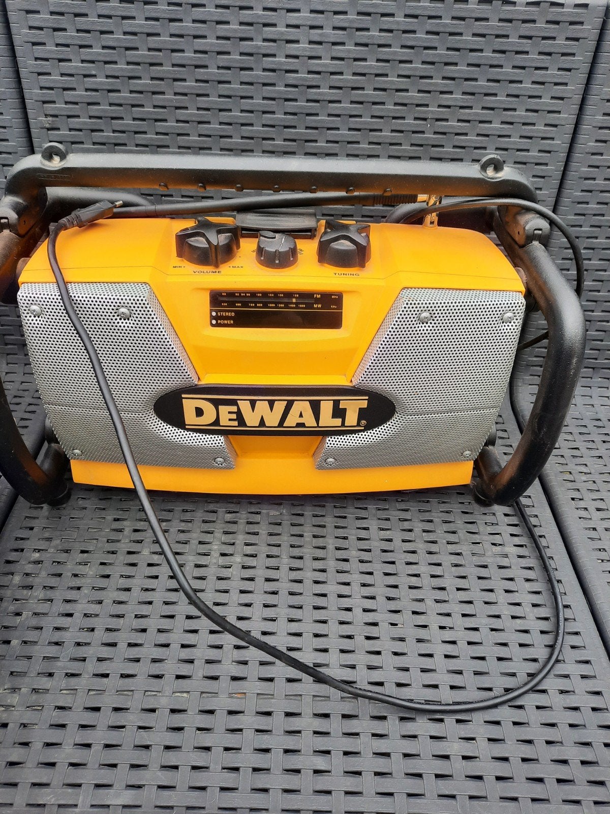 radio Dewalt, TV, Hi-fi & Vidéo, Enlèvement ou Envoi, Comme neuf, Radio de chantier