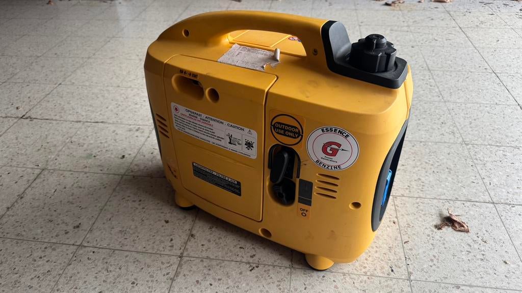 Groupe electrigene thermique 1200w, Bricolage & Construction, Réduction de bruit, Comme neuf, Essence, Moins de 5 kVA