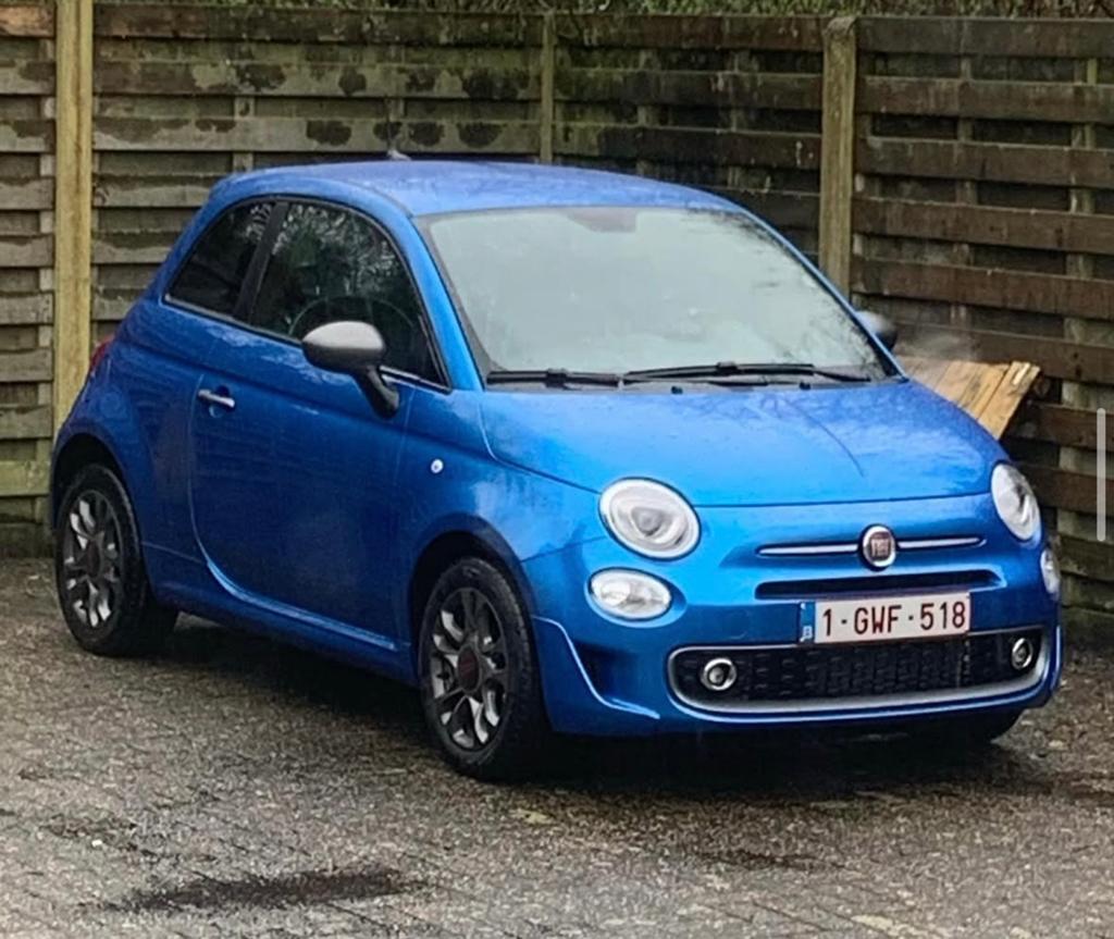 Fiat 500, Auto's, Blauw, Particulier, Stadsauto, Te koop