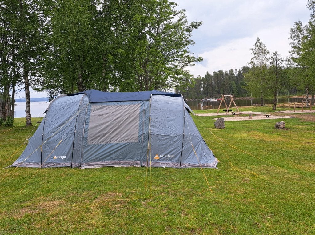 Vango - Castlewood 400 - 4 persoons tent, Caravans en Kamperen, Tenten, Ophalen, Zo goed als nieuw, Tot en met 4