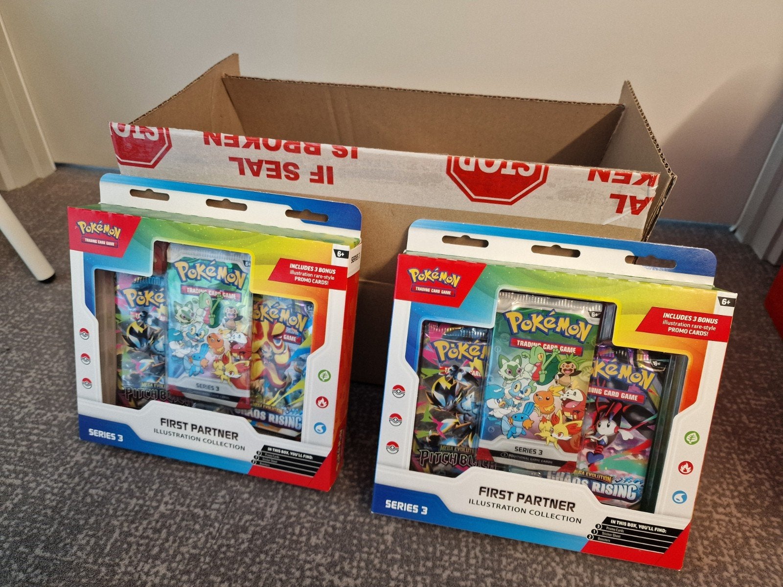 Pokémon First Partner Series 3, Hobby en Vrije tijd, Verzamelkaartspellen | Pokémon, Ophalen