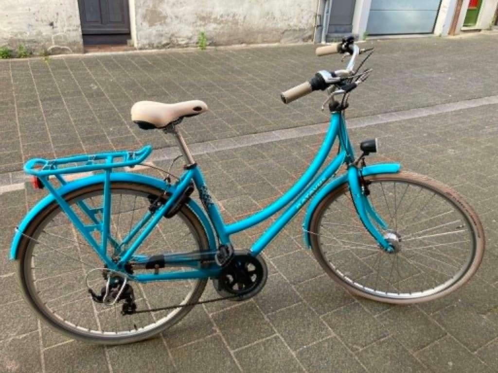 Damesfiets Batavus 28", Fietsen en Brommers, Ophalen, Velgrem, Versnellingen, Batavus