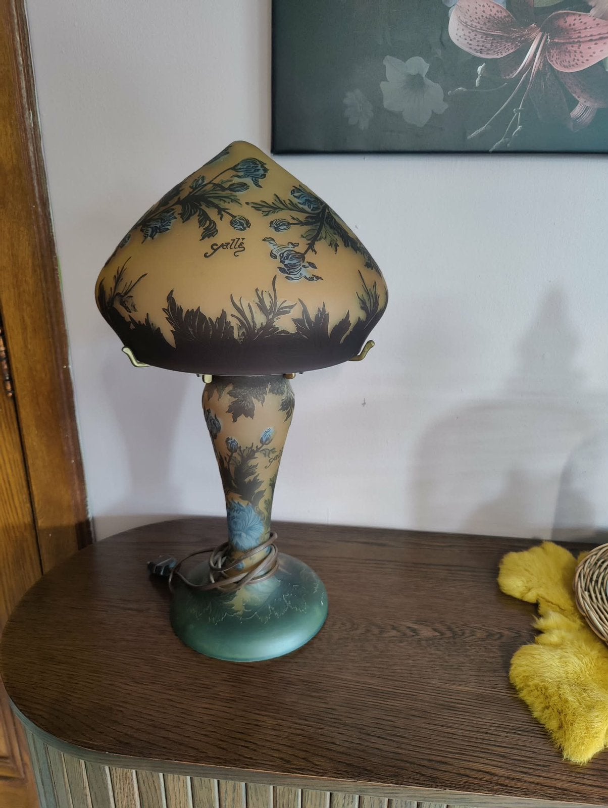 Lampe Gale ancienne. N.O.T.K, Enlèvement