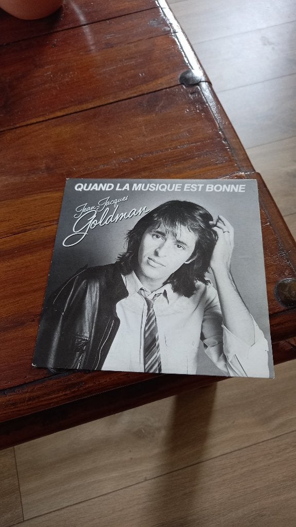 Vinyl (45t) Jean jacques goldman "quand la musique est, Enlèvement, Comme neuf, Pop