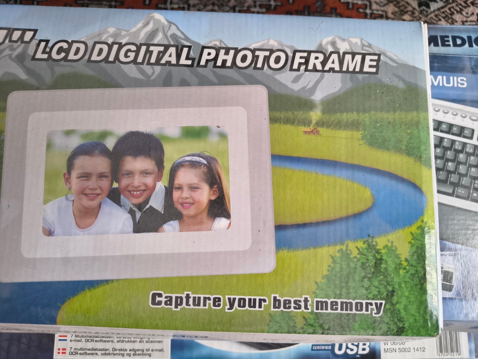 digitale fotokader, Ophalen