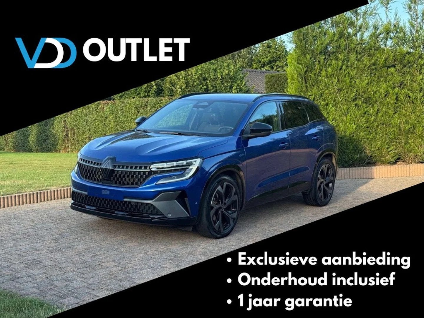 Renault Austral E MHEV / Esprit ALPINE / CAM / CARPLAY / BLI, Auto's, Renault, Automaat, Gebruikt, Blauw, Alcantara