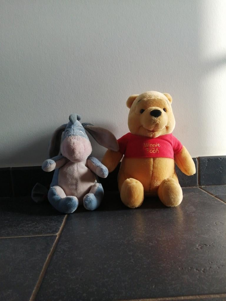 Twee schattige knuffels van winnie the pooh, Verzamelen, Ophalen of Verzenden