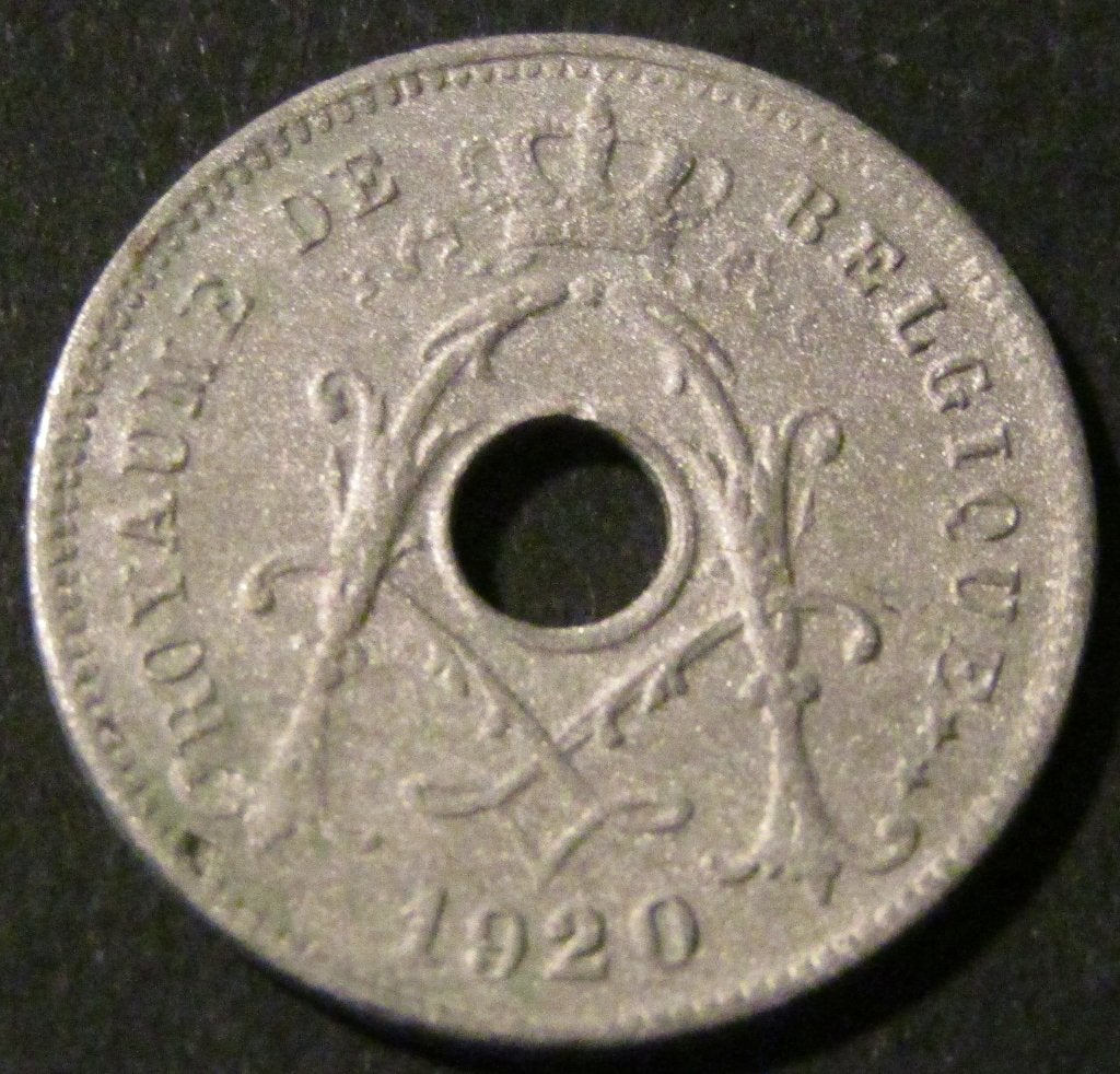5 centimes 1920 francophone - Albert Ier, Timbres & Monnaies, Enlèvement ou Envoi, Autre, Monnaie en vrac
