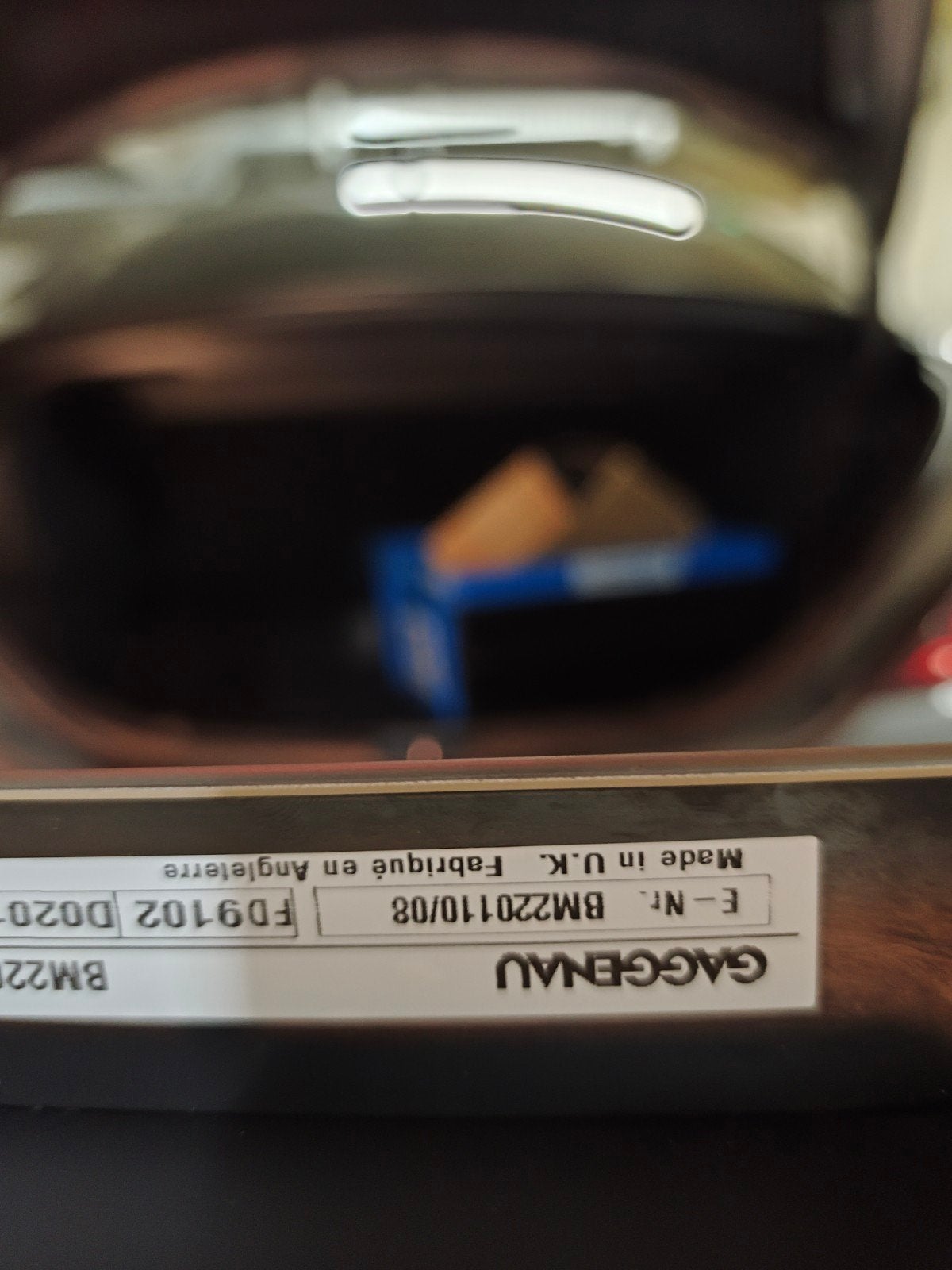 Gaggenau magnetron ingebouwd 21l, Ophalen
