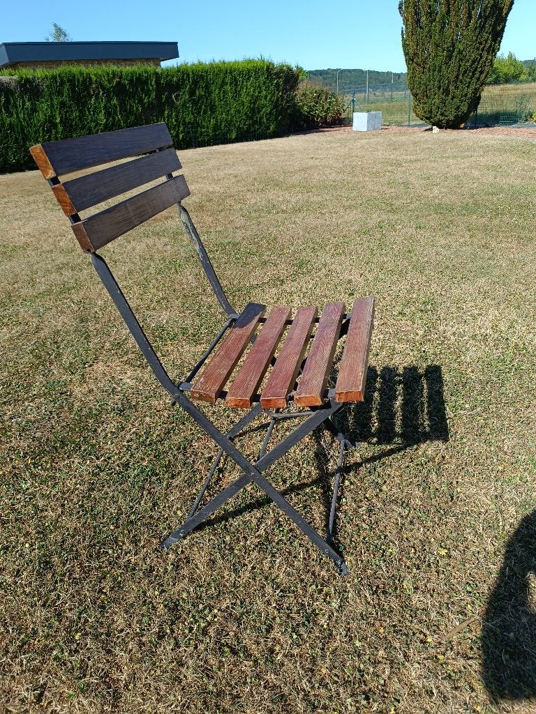 Chaise, Enlèvement, Utilisé, Bois, Une