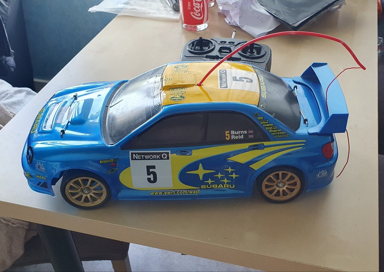Subaru télécommandé, Enlèvement, Voiture
