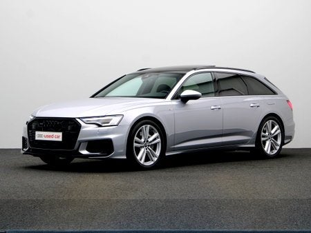Audi A6 Avant PHEV S-LINE 50 TFSIe 299 PK S-TRONIC PLUG-IN H, Auto's, Automaat, Hybride Elektrisch/Benzine, Adaptive Cruise Control