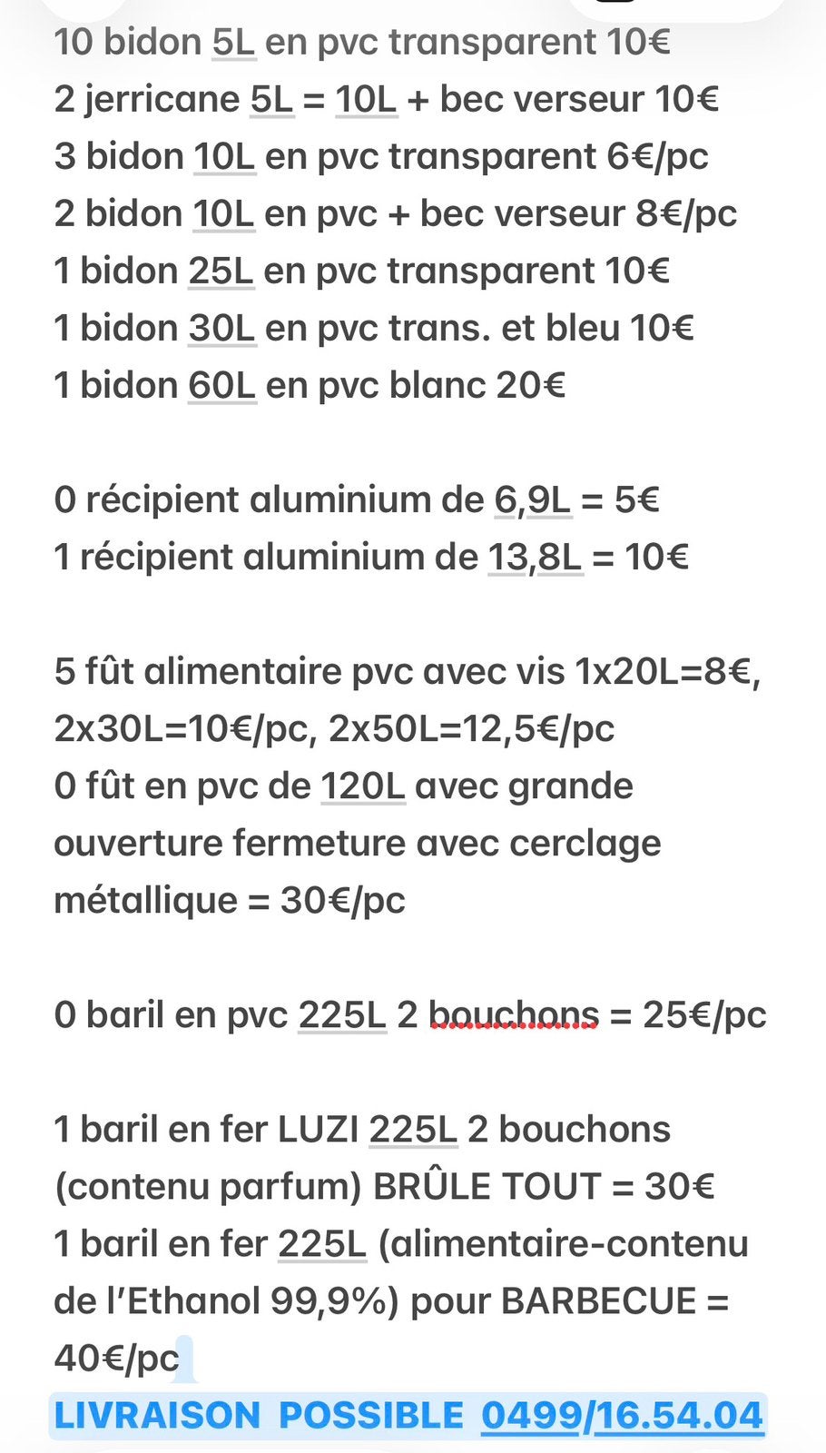 2x5L jerrycan met tuit, 225L vat + 5L-10L container + tuit, Auto-onderdelen, Brandstofsystemen, Ophalen of Verzenden