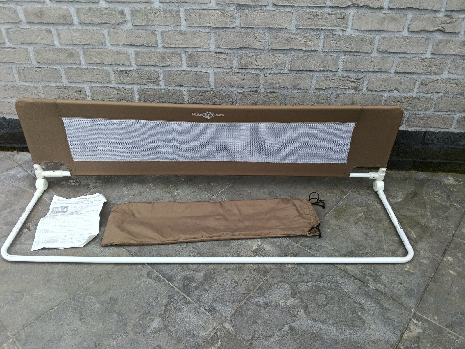 Bedrail, bedbescherming, bedhek, veiligheidsrek voor bed., Ophalen of Verzenden, Zo goed als nieuw, Matras