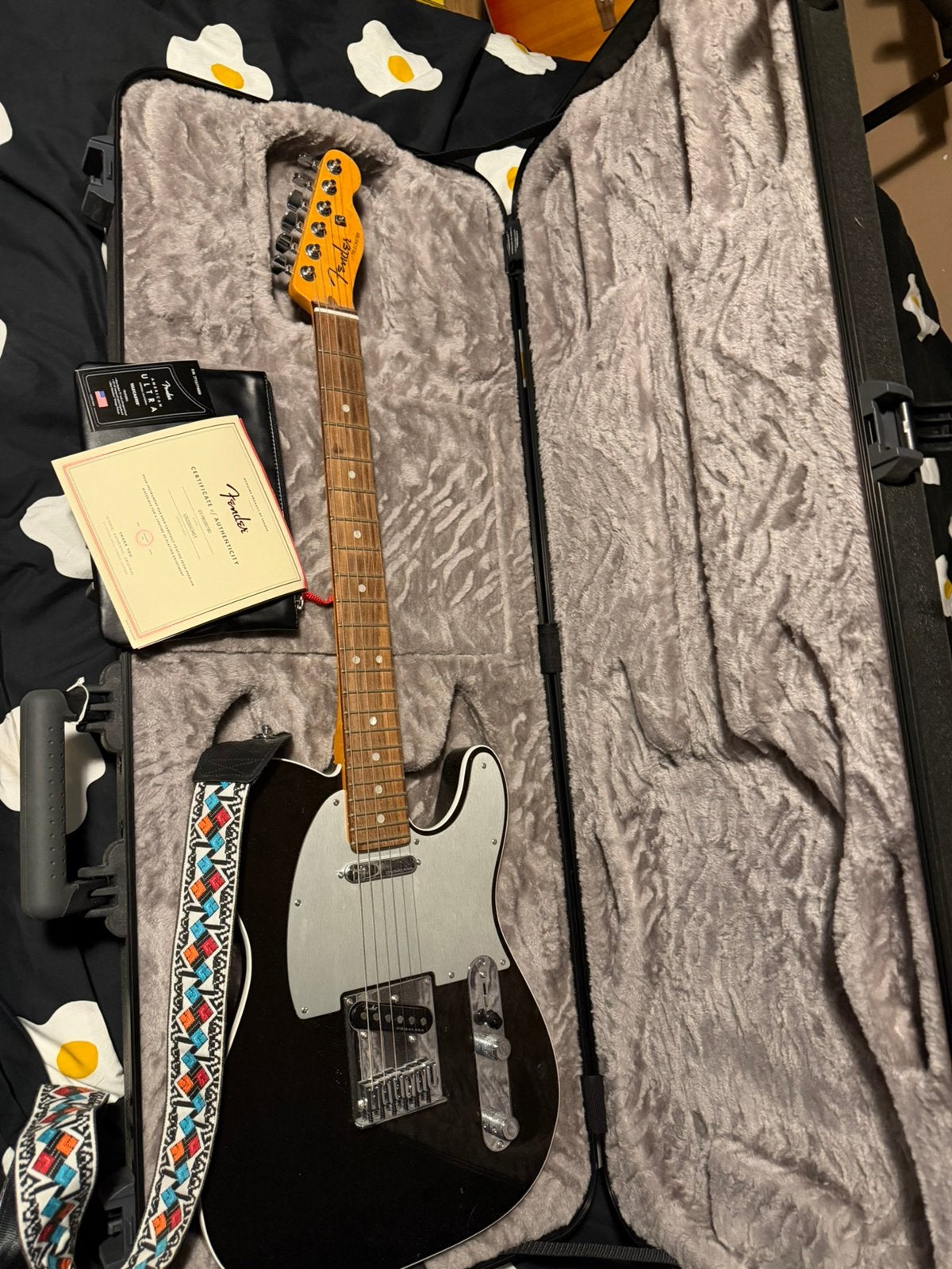 Fender telecaster american ultra 2 texas tea, Musique & Instruments, Instruments à corde | Guitares | Électriques, Enlèvement