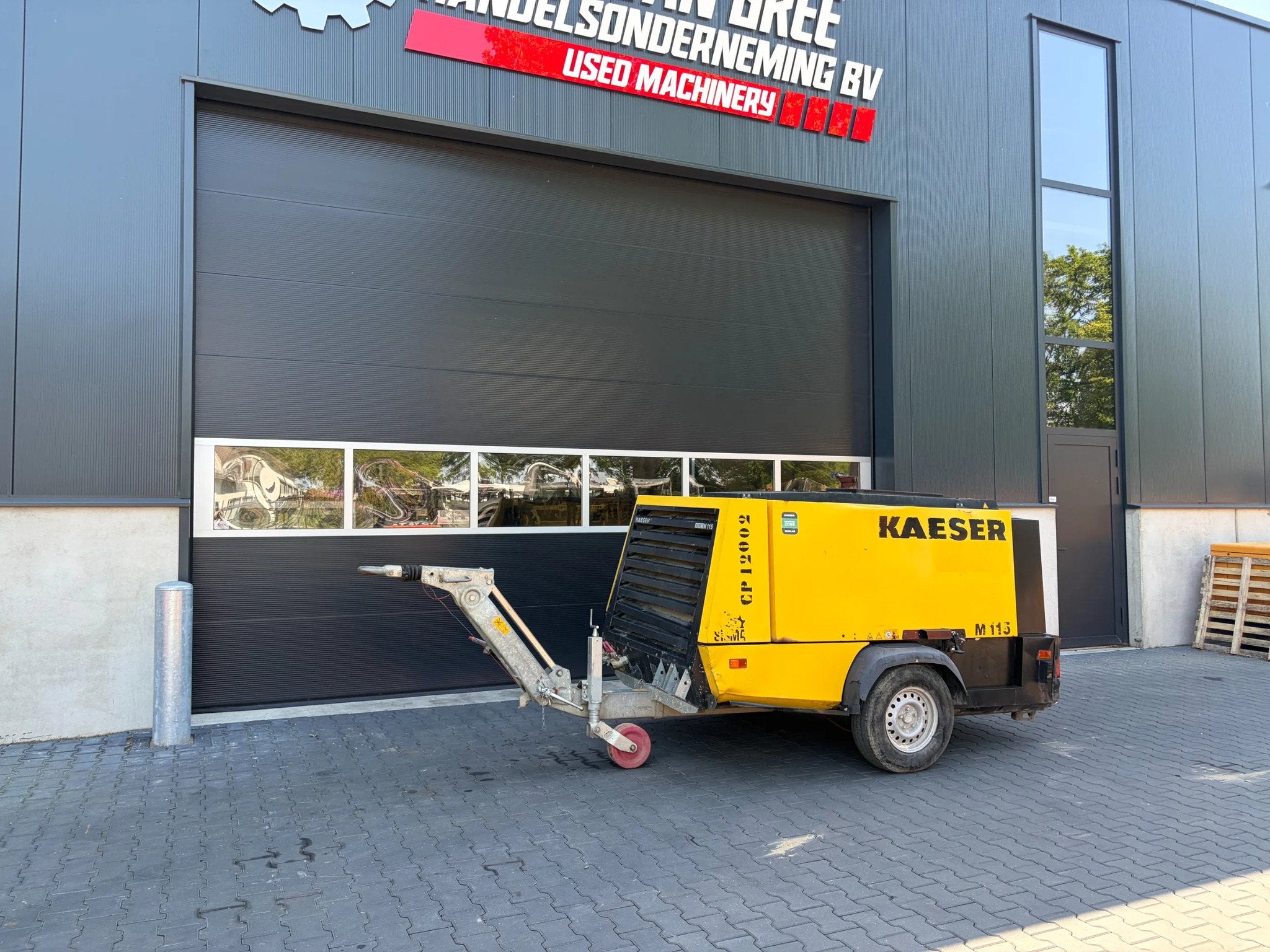 Kaeser M115 mobiele compressor (bj 2016)
