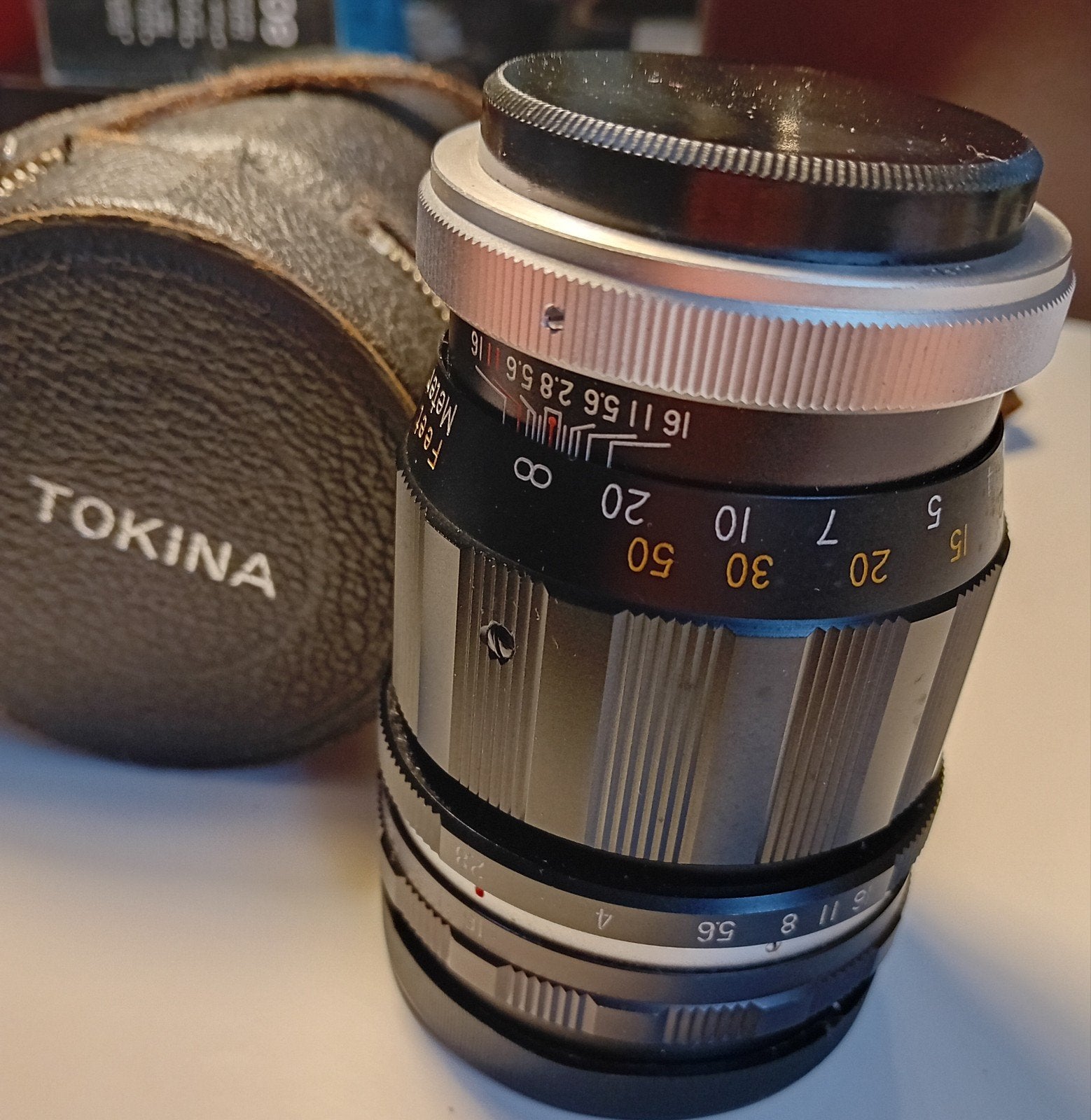 Objectif prédéfini Tokyo Koki Tele-Tokina 135 mm f/2.8, Enlèvement ou Envoi, Tokina